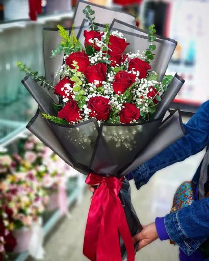 عکس گل فروشی برکه