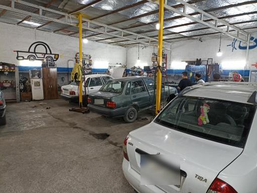 عکس تعمیرات جلو بندی و ترمز آزمون 
