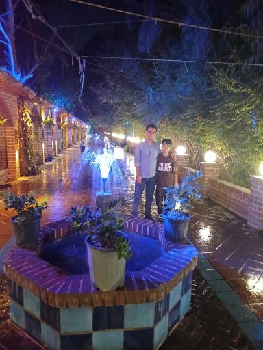 عکس باغ رستوران سنتی طبیعت