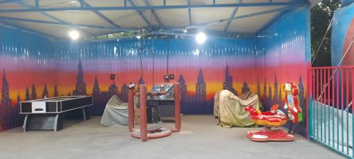 عکس شهربازی زاینده‌رود درچه 