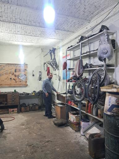 عکس موتورسیکلت سازی داود