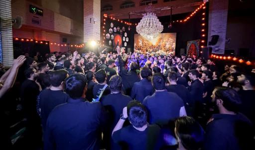 عکس بیرق معظم مهدی یاران