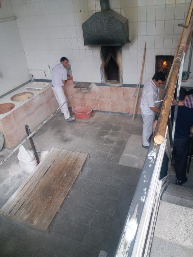 عکس سنگک پزی