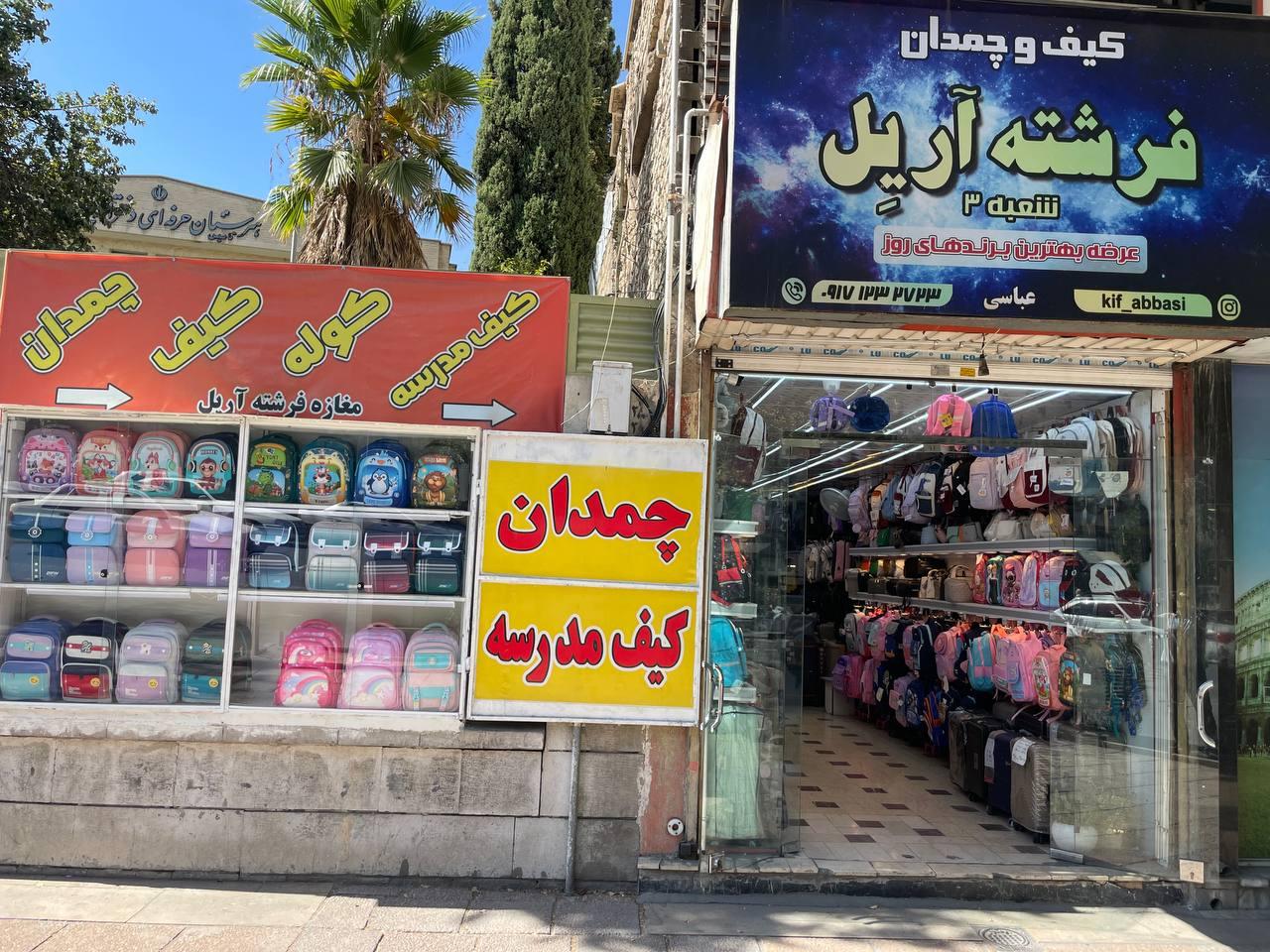 عکس کیف و چمدان فرشته آریل