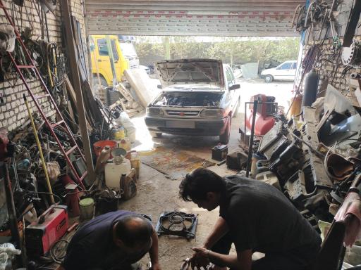 عکس گاراژ مجد کارواش مکانیکی ماشین سنگین استوک مهدوی زاده