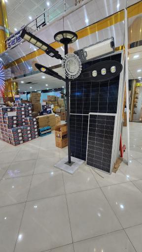 عکس مرکز برق خورشیدی 