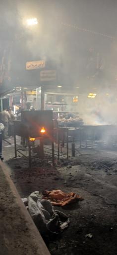 عکس کبابی و جگرکی حاج ممی