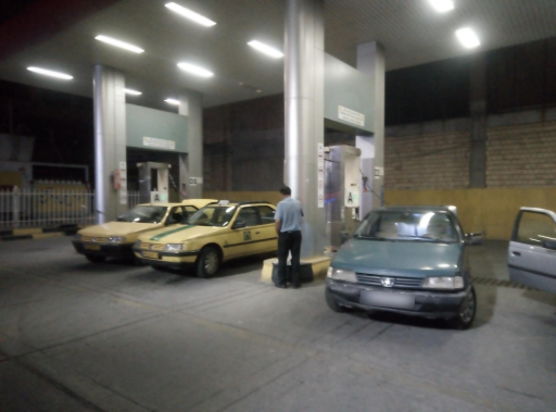 عکس پمپ گاز CNG جانبازان