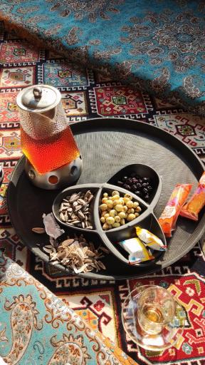 عکس سفره خانه عمارت دیوان