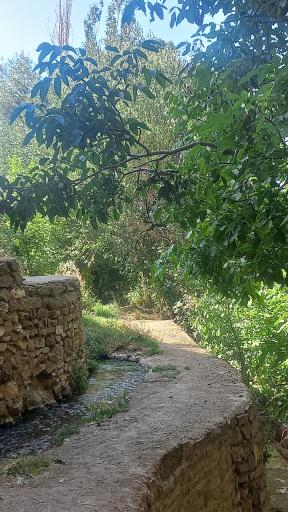 عکس آبشار و پارک کوهستانی تقرچه