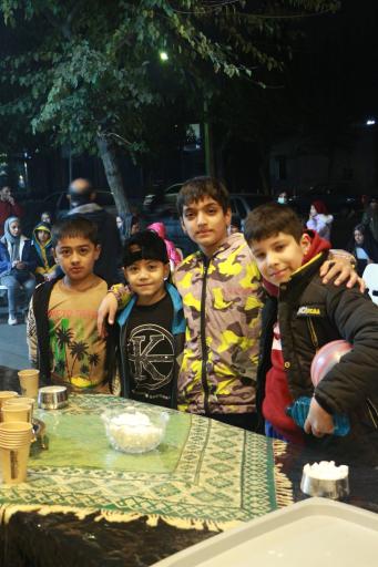 عکس هیئت یاس کبود