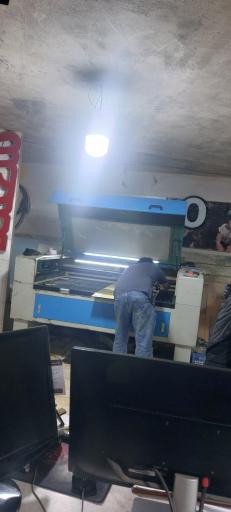 عکس تبلیغات و برش لیزر المهدی