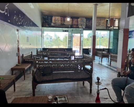 عکس چایخانه شمشاد (گلها)