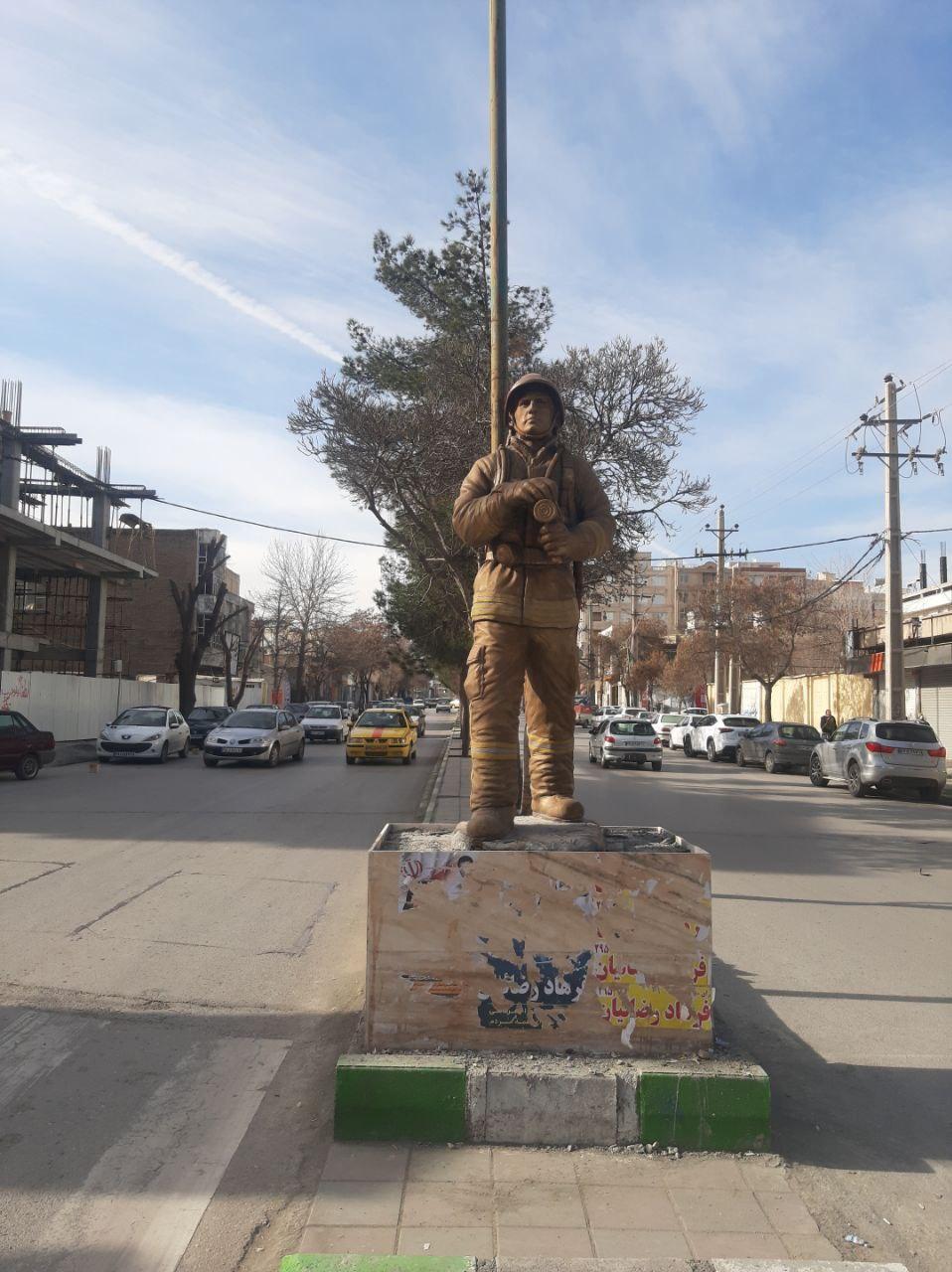 عکس چهارراه آتش نشانی