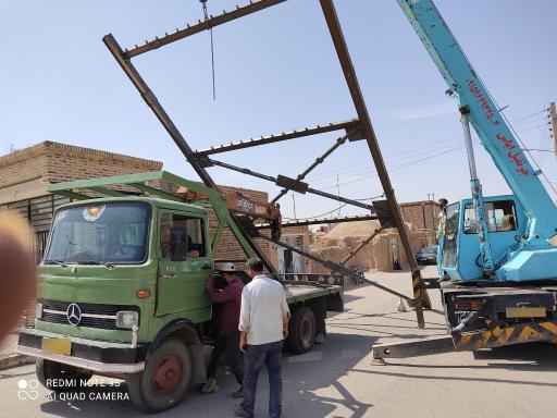 عکس آهن آلات و خدمات جرثقیل افضل
