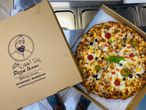 عکس پیتزا لمون