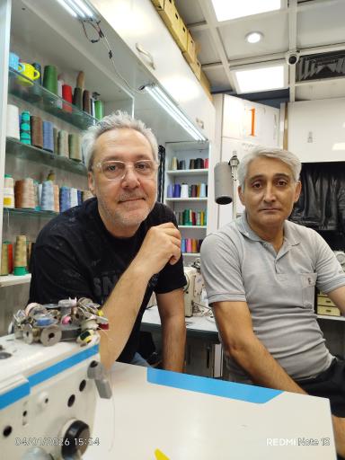 عکس خیاطی دایی