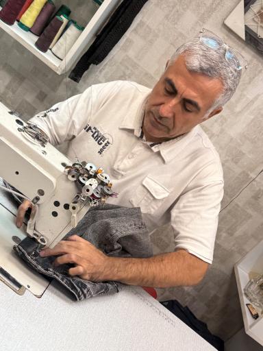 عکس خیاطی دایی