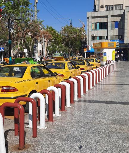 عکس ایستگاه تاکسی