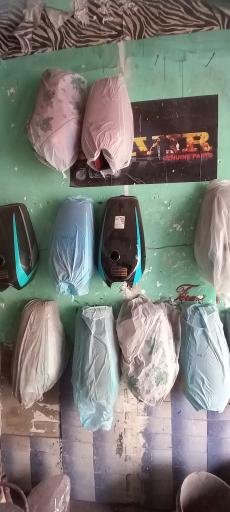 عکس رنگ آمیزی باک موتور