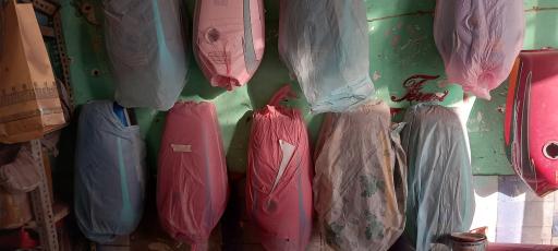 عکس رنگ آمیزی باک موتور