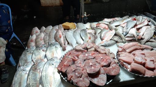 عکس بازار دستفروشان ماهی