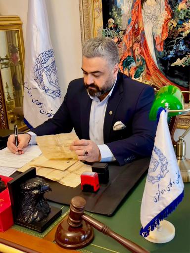 عکس دفتر وکالت ابراهیم چهره پرداز