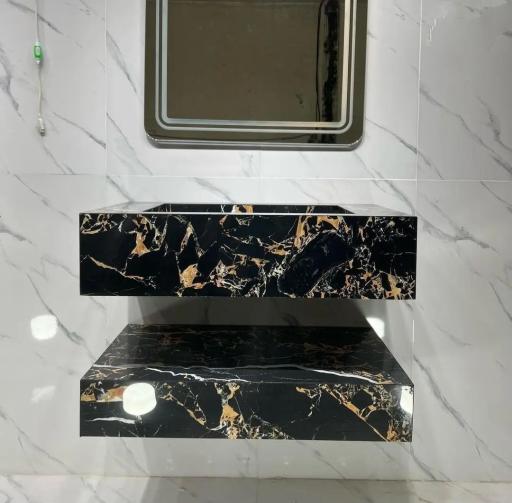 عکس تولیدی روشویی کابینیک