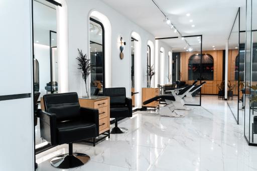 عکس سالن زیبایی شب بو