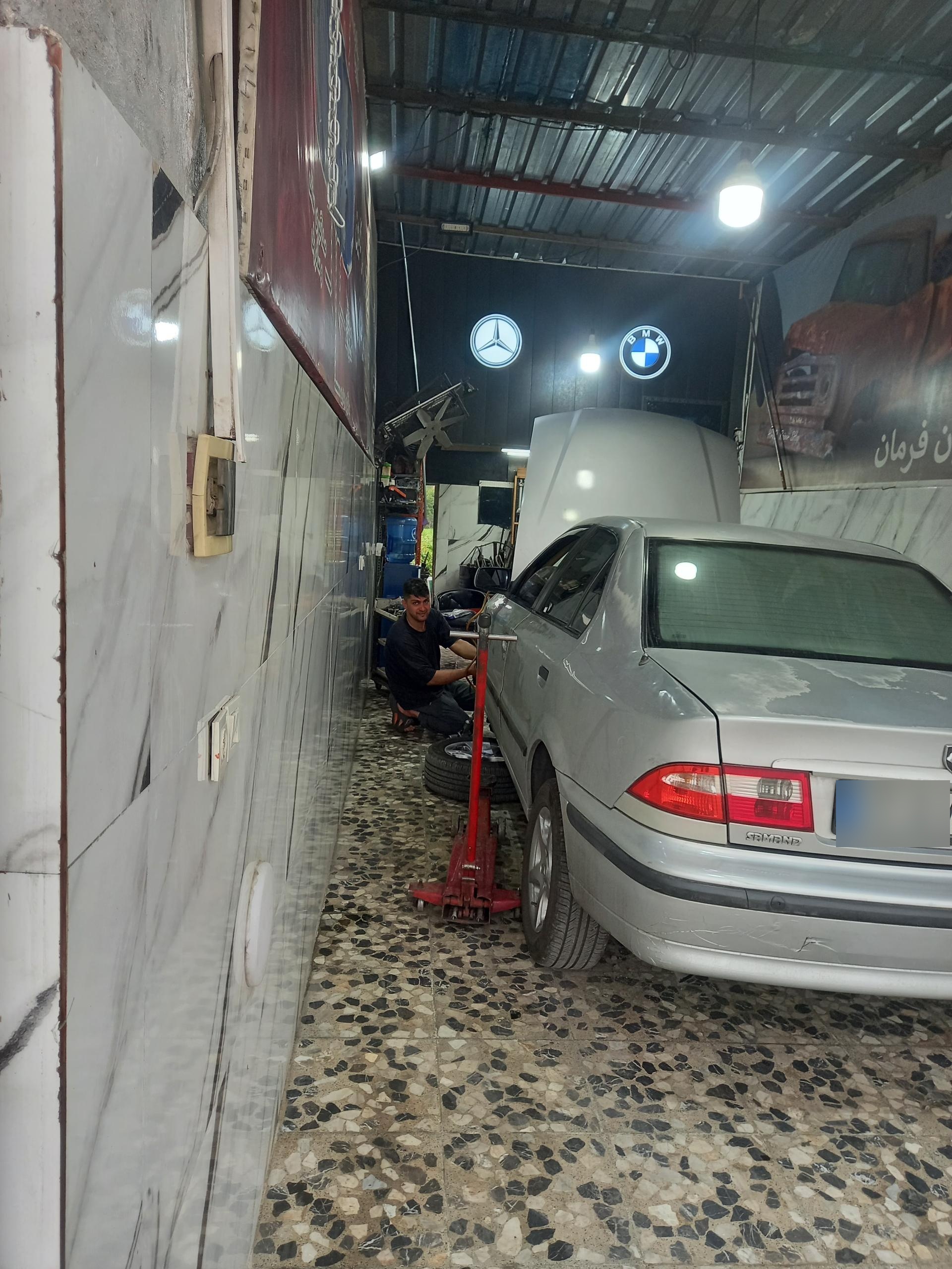 عکس تعمیرگاه جلوبندی ابراهیم مفتخر