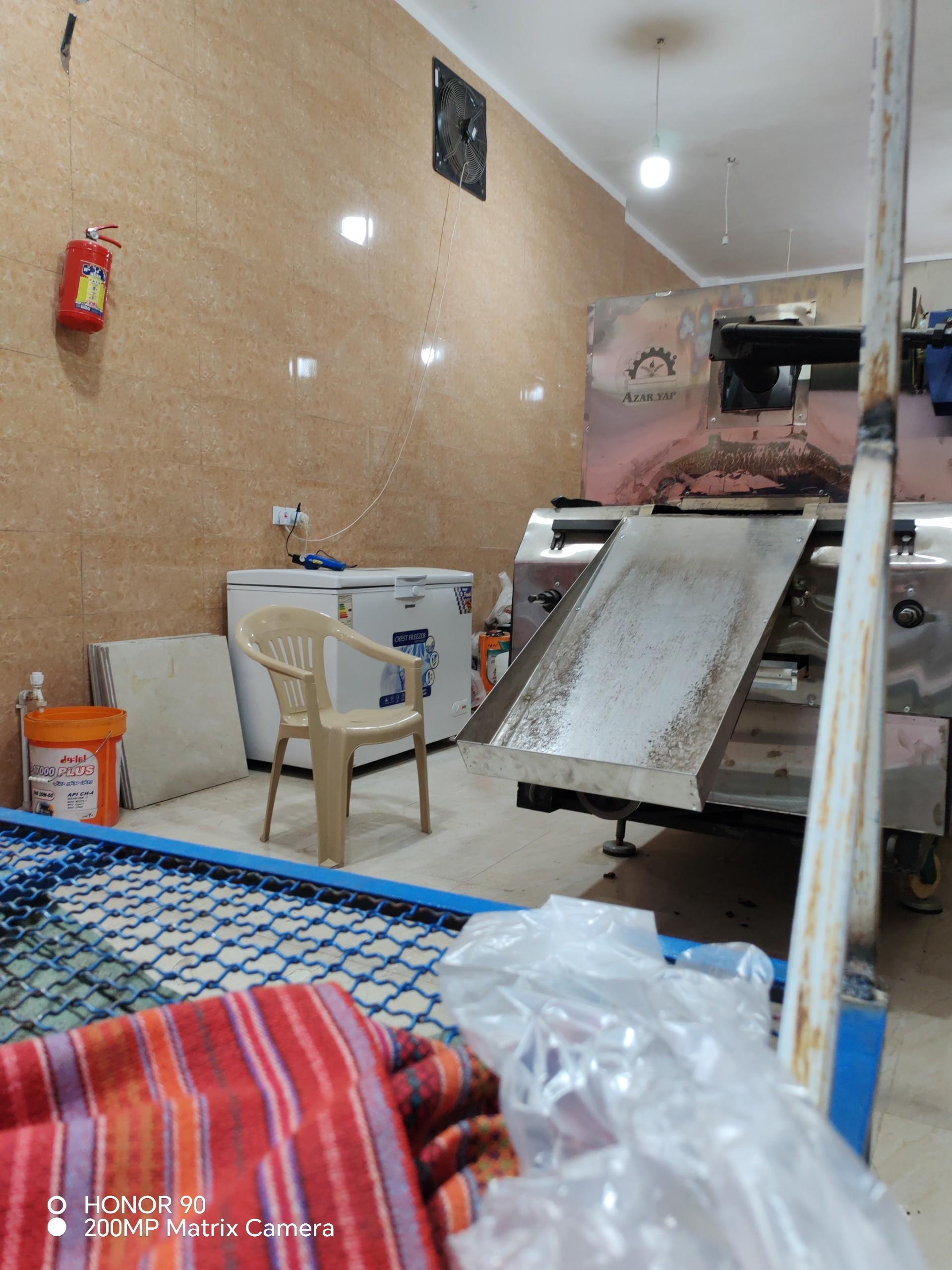 عکس نانوایی سنگک 