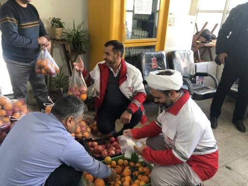 عکس جمعیت هلال احمر شهرستان همدان