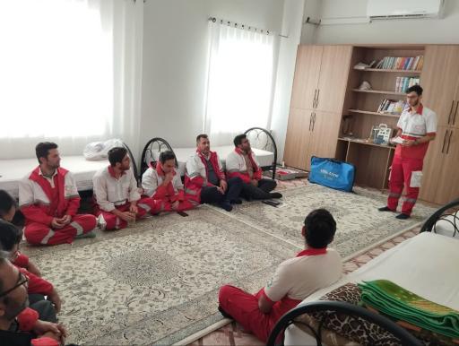 عکس جمعیت هلال احمر شهرستان همدان