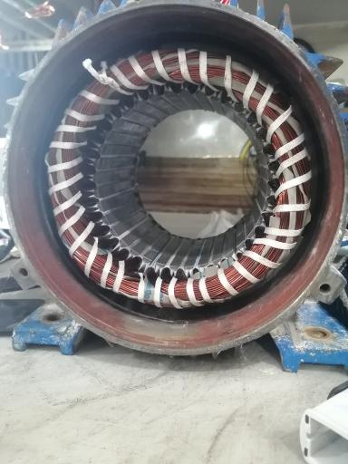 عکس سیم پیچی صنعتی الکتروطیف 