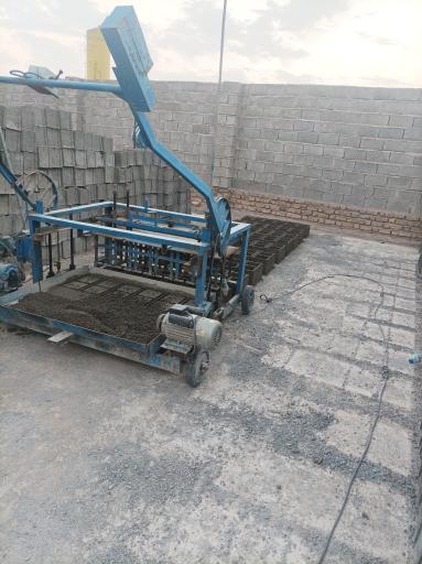 عکس کارگاه بلوکه بتنی الماس