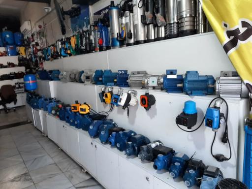 عکس پخش پمپ آب و الکتروموتور خجسته