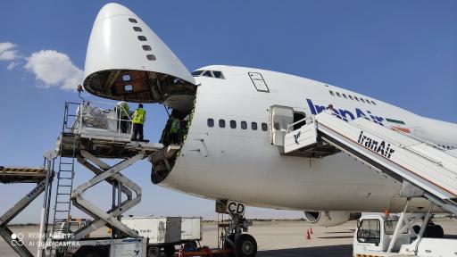 عکس خدمات بار هواپیمائی جمهوری اسلامی ایران