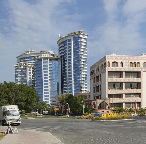 عکس برج های دوقلوی کیش