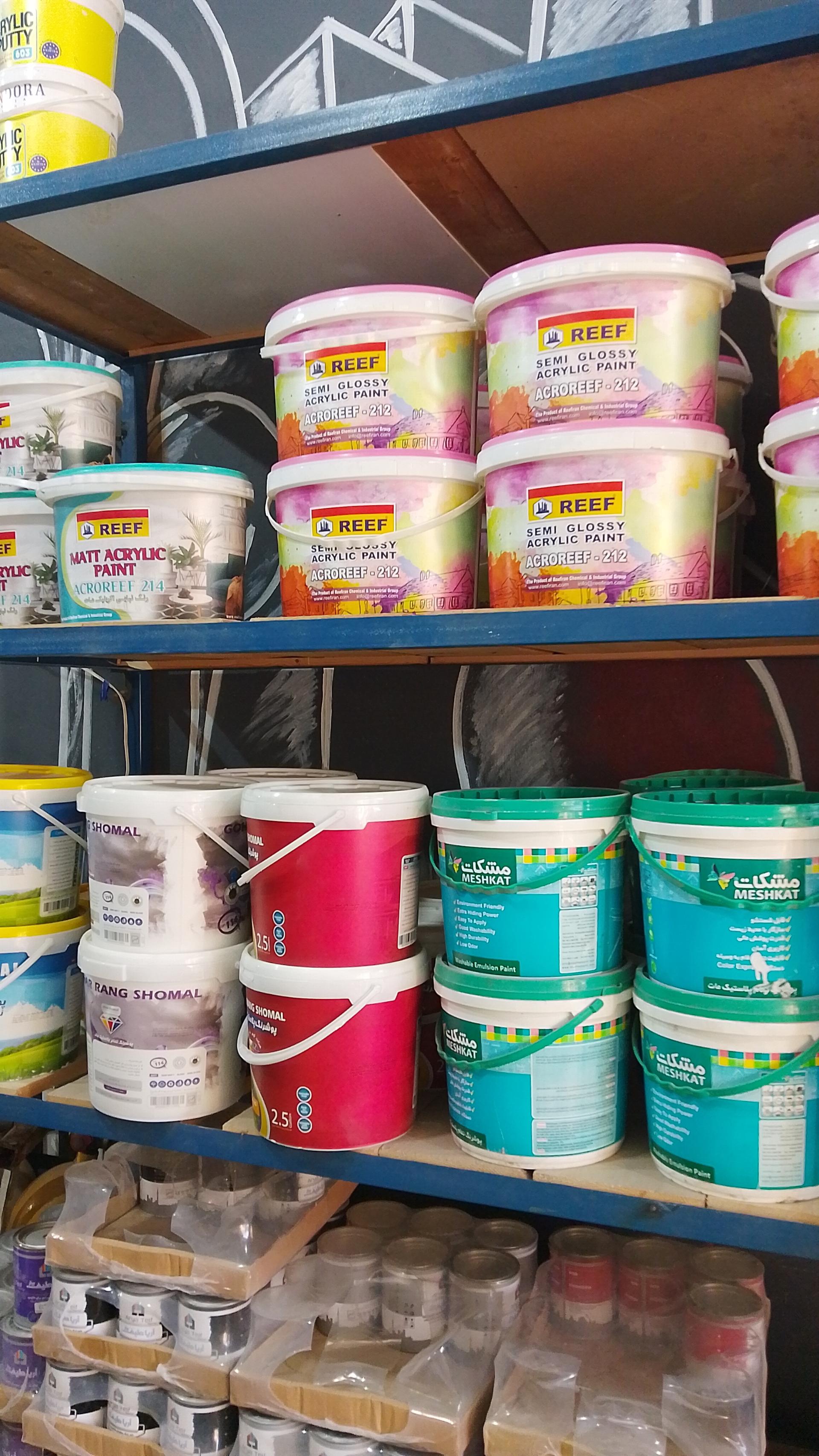 عکس فروشگاه رنگ رجبی
