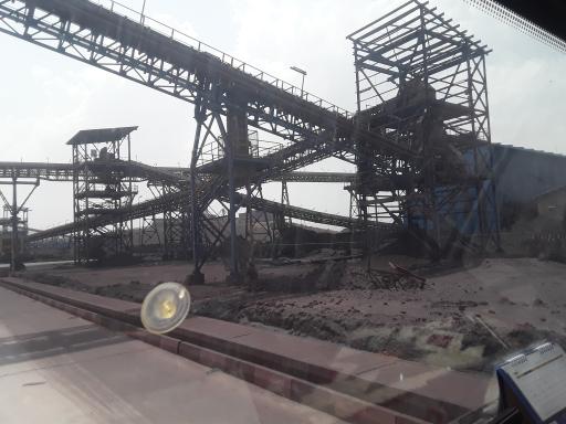 عکس کارخانه فولاد غدیر ایرانیان گندله سازی بهاباد