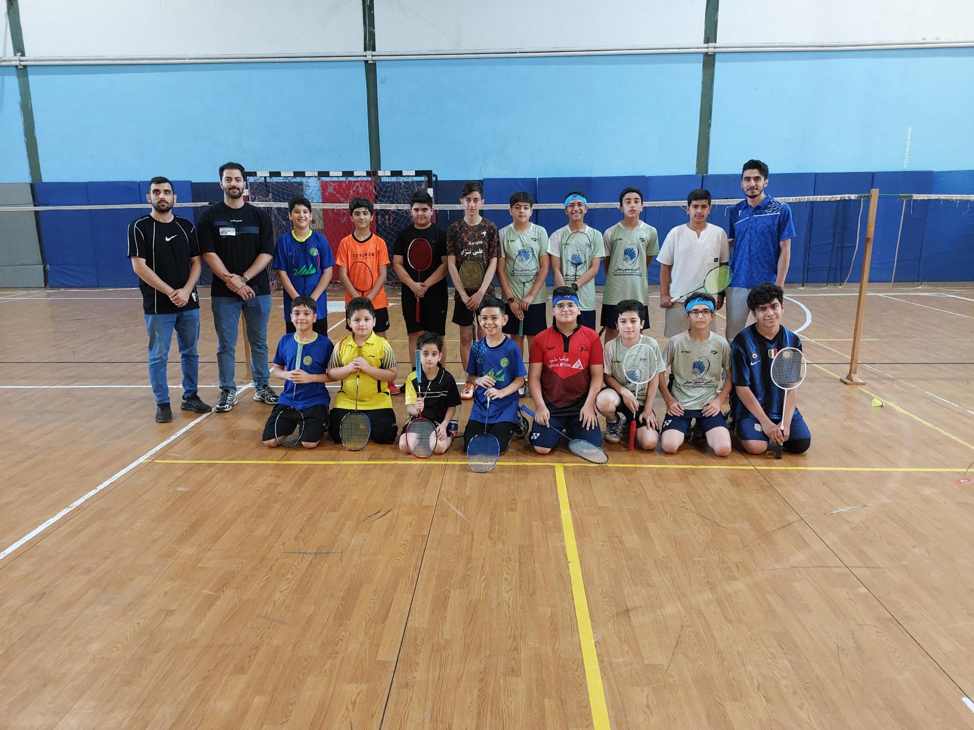 عکس آکادمی بدمینتون نوشهر