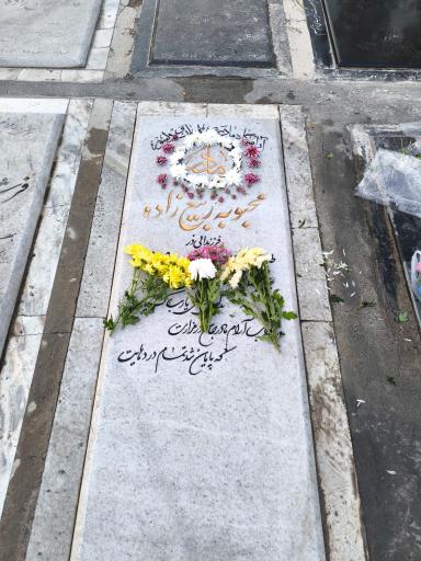 عکس مزار محبوبه ربیع زاده