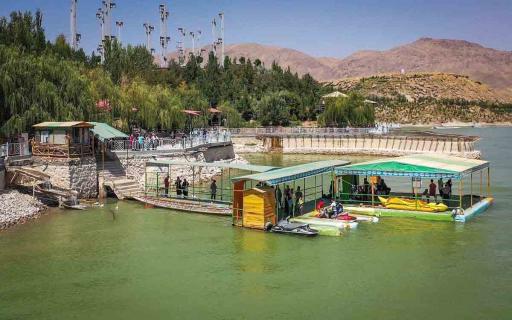 عکس مجتمع توریستی سد امند