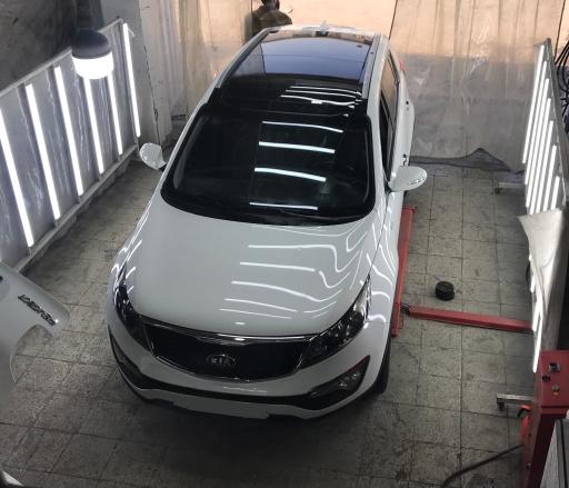 عکس تشخیص رنگ کارشناسی خودرو صداقت