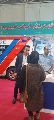 عکس آمبولانس خصوصی پارسه شیراز