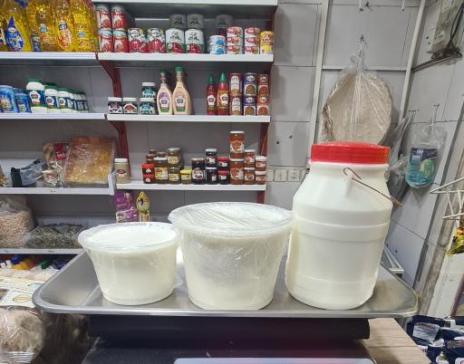 عکس لبنیات محلی دهکده