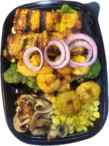 عکس سالاد بار و پروتئین بار اُلیمو