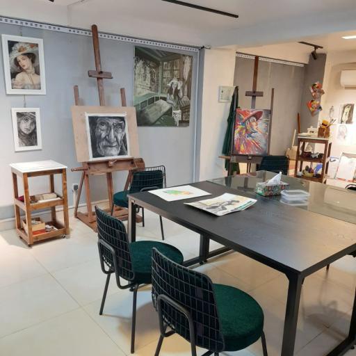 عکس گالری نقاشی رقص قلم