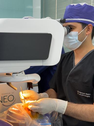 عکس کلینیک چشم پزشکی و زیبایی پلک دکتر حمزه نصیری