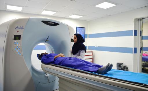 عکس مرکز تصویربرداری پزشکی طب آزما